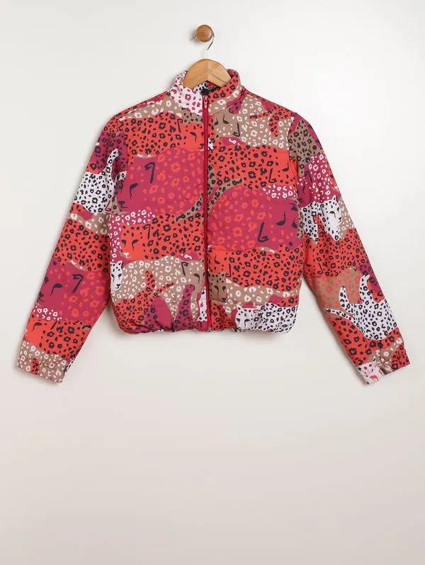 Jaqueta Lunender Juvenil Para Menina - VERMELHO 16