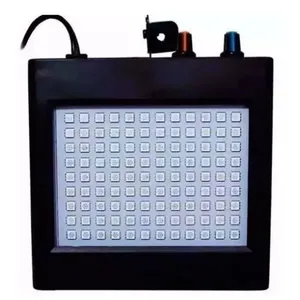 Jogo De Luz Strobo Led Rgb Iluminação Festa 108 Leds Rítmico