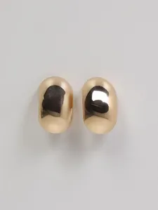 Brinco Botão Bold DOURADO