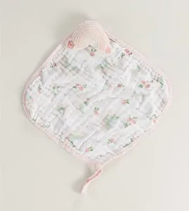 Naninha Soft com Pelúcia 30 x 30cm Arco de Flores