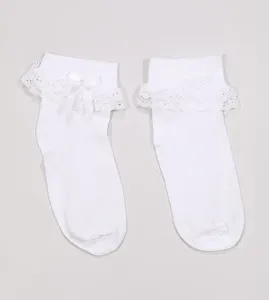 Meia Festa Charme - 22 Tam. 17 a 32 Branco - 21 a 24