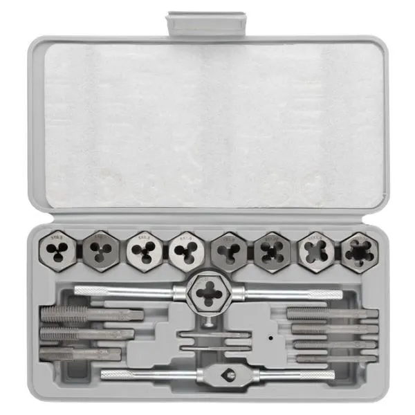 Kit De Machos E Cossinetes Com 20 Peças - 0gi - Eda