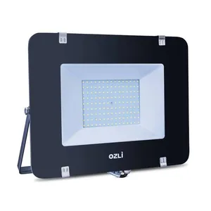Refletor Led Slim 10w Ip65 6500k Preto Bivolt Unidade