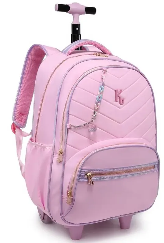 Mochila Com Rodinha Kika Diversas Cores