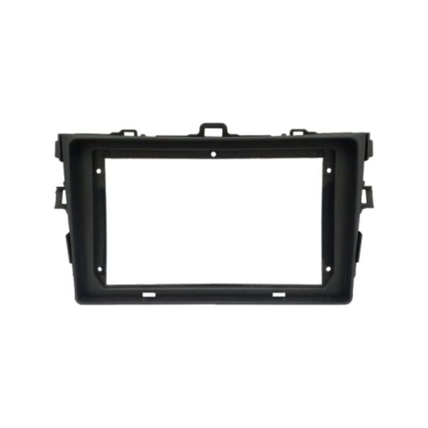 Moldura para Painel Automotivo 9 Polegadas Toyota Corolla G10 Preto Fosco Acabamento Sofisticado Fiamon Moldura para Painel 9 Polegadas Toyota Corolla G10 Preto Fosco Encaixe Perfeito Fiamon