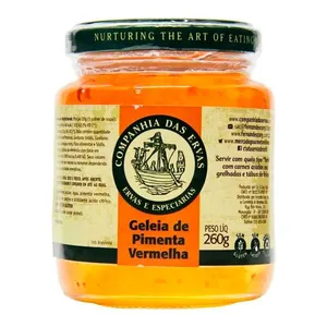 Geleia de Pimenta Vermelha Companhia das Ervas 260g