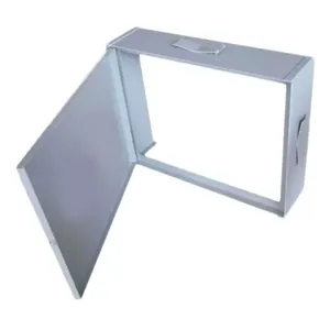 Proteção para Hidrômetro Chapa Fechada com Porta 30x40cm Branco para Segurança e Durabilidade Brassol Proteção para Hidrômetro Chapa Fechada com Porta 30x40cm Branco Brassol