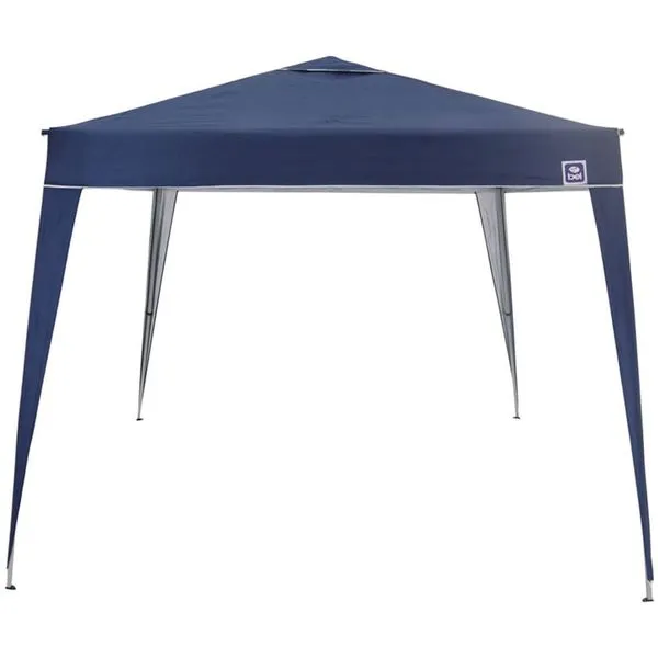 Tenda Gazebo Bel Fix Dobrável 3m x 3m Azul 333300