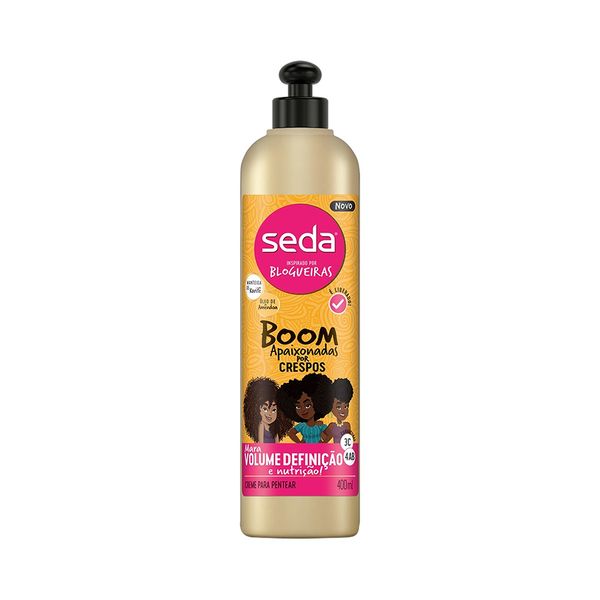 Creme Pentear Seda 400ml Crespos