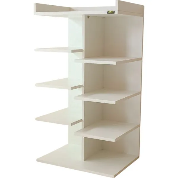Sapateira Multiuso Decor Quality Modulados 6 Prateleiras Branco TX (MP)