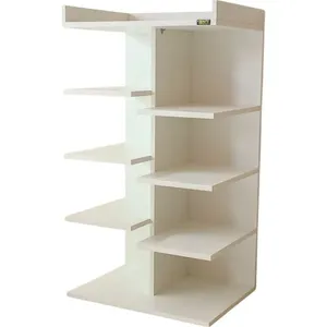 Sapateira Multiuso Decor Quality Modulados 6 Prateleiras Branco TX (MP)