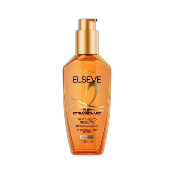 Óleo Extraordinário Elseve L'Oréal Paris Tratamento Reconstrutor Capilar 100ml Óleo Extraordinário Elseve LOréal Paris Tratamento Reconstrutor Capilar 100ml