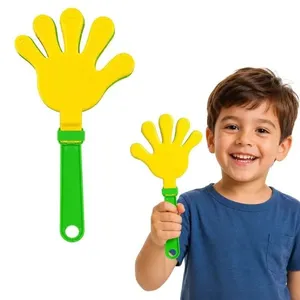 Brinquedo Bate Mão Infantil Copa do Mundo Brasil Verde e Amarelo Extra Festas Brinquedo Bate Mão Infantil Copa do Mundo Verde e Amarelo Extra Festas