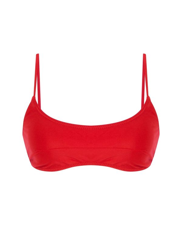 Top Faixa Lisos Chica VERMELHO SCARLET M