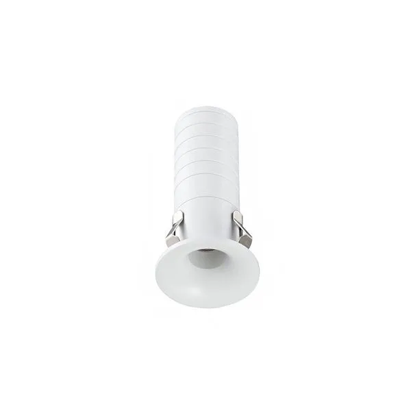 Spot de Embutir Gyro LED Alto IRC 97 3W 3000K Luz Amarela Branco Astraled Spot de Embutir Gyro LED Alto IRC 97 3W 3000K Branco Astraled