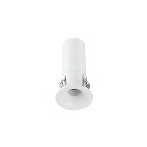 Spot de Embutir Gyro LED Alto IRC 97 3W 3000K Luz Amarela Branco Astraled Spot de Embutir Gyro LED Alto IRC 97 3W 3000K Branco Astraled
