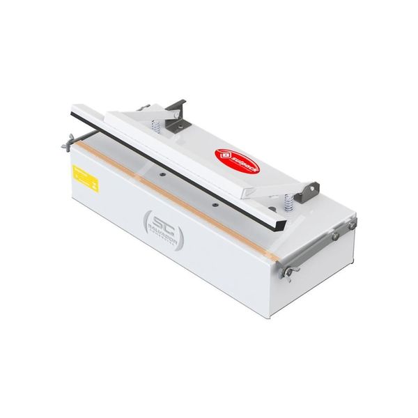 Seladora de Mesa Convencional SM 350 Bivolt para PE e PP Branco Sulpack Seladora de Mesa Convencional SM 350 Bivolt para Embalagens Branco Sulpack