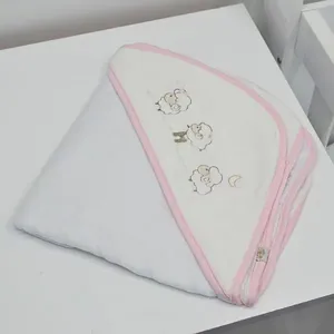 Toalha com Capuz Baby 86cm x 62cm - 20711-Ovelhinhas Ovelhinhas