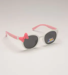 Óculos de Sol Infantil com Lacinho Branco