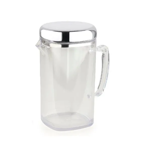 Jarra Com Tampa Vision Acrílico E Inox 1,5 Litros 800175 - Forma