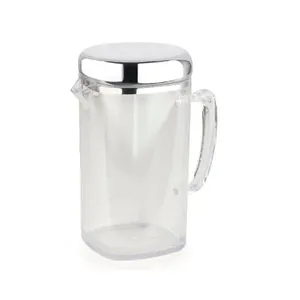 Jarra Com Tampa Vision Acrílico E Inox 1,5 Litros 800175 - Forma