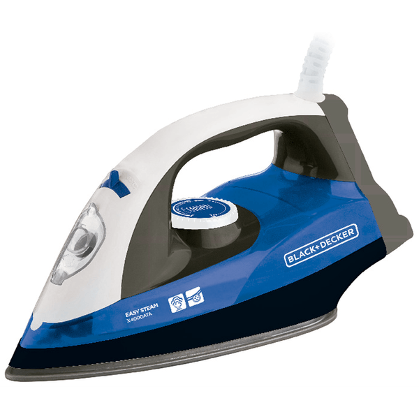 Ferro a Vapor Black & Decker Easy Steam, 1200W, Base em Alumínio - X4000ATAB2 220V