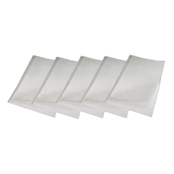 Kit 5 Capas para Encadernação Térmica Ibacemil CT.A4090B.5und Até 90 Folhas A4 Branca Kit 5 Capas Encadernação Térmica Ibacemil Até 90 Folhas A4 Branca
