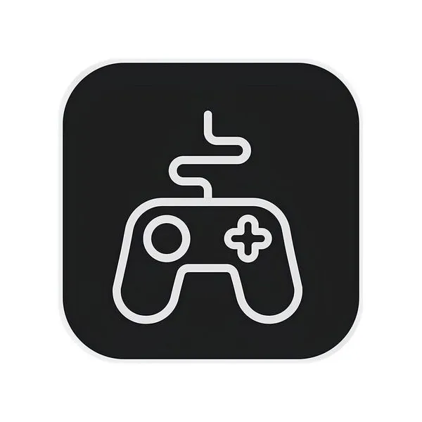 Luminária Box Controle Gamer Light Preto