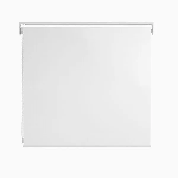 Persiana Rolo Blackout Napolis 2,38m X 1,59m Poliéster para Sala e Quarto Branco Alanza Persiana Rolo Blackout Napolis 2,38m X 1,59m Poliéster Branco Alanza