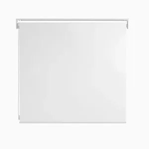 Persiana Rolo Blackout Napolis 2,35m X 2,61m Poliéster para Janela Branco Alanza Persiana Rolo Blackout Napolis 2,35m X 2,61m Poliéster Branco Alanza