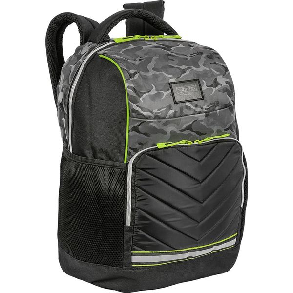 Mochila de Costas Sestini Y Camuflado Preto Único