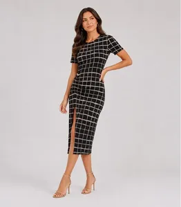Vestido Midi Viscotorcion Rotativo Infinita Cor Bege M