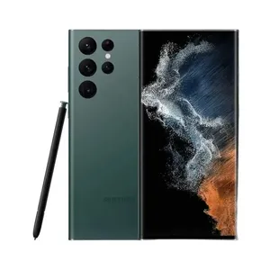 Smartphone Seminovo Galaxy S22 Ultra 5G 256GB Cam Tripla 108MP+10MP+10MP Frontal 40MP Snapdragon 8 Tela 6.8" Verde - Produto Categoria Ouro- Samsung