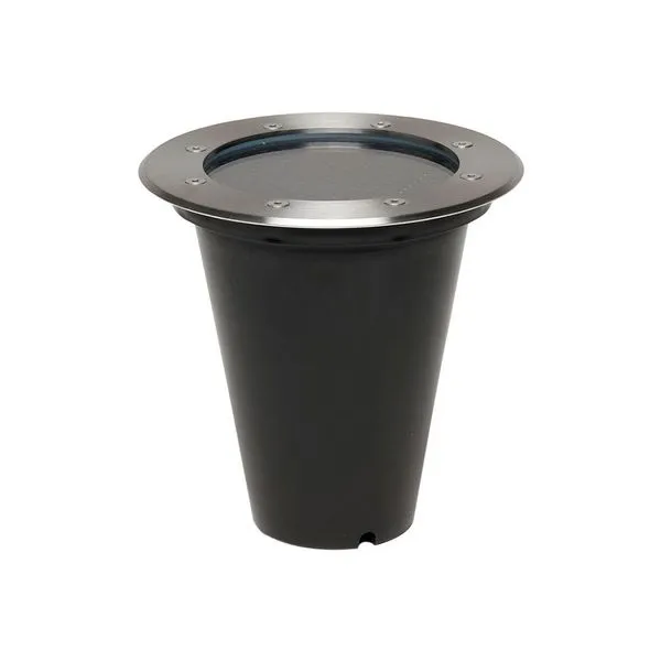 Embutido De Solo Led Save Energy 15w Bivolt Inox 2700k Luz Amarela 2700k Luz Amarela Se-335.1240