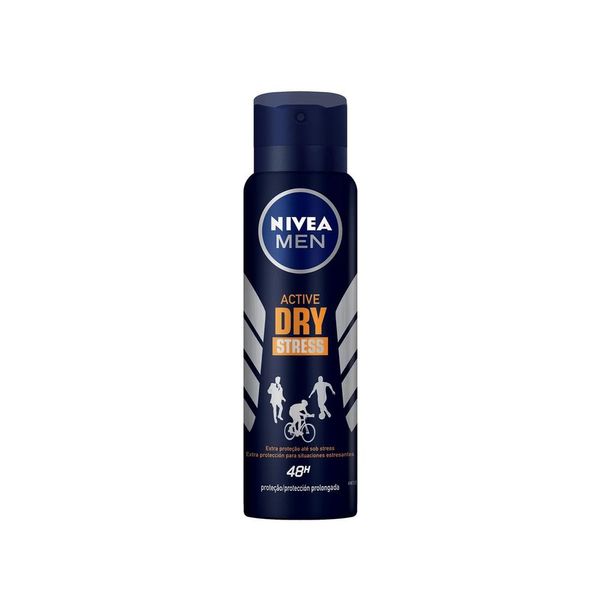 Desodorante Antitranspirante Nívea Men Stress Protect 48h Aerossol 150ml