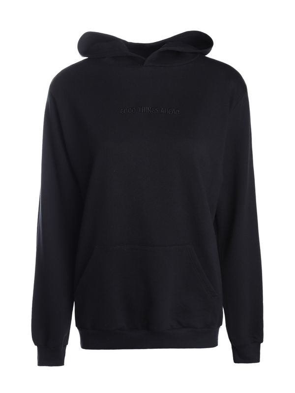 Moletom Com Capuz Feminino PRETO M