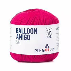 Fio Balloon Amigo 50g Nm 5/2/30 8348 Rosé Red