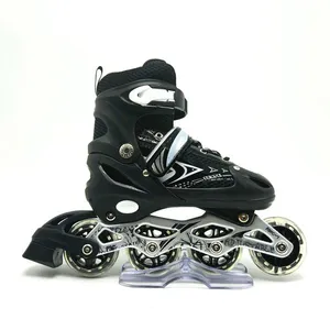 Patins Inline Roller Ajustável Infantil/juvenil PRETO 28-31
