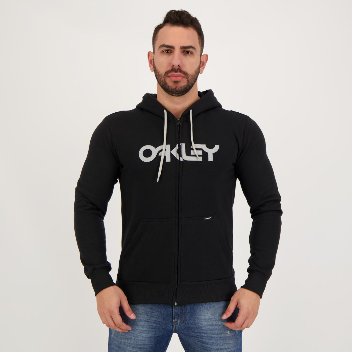 Jaqueta Oakley Mark II F/Z Hoodie Preta
