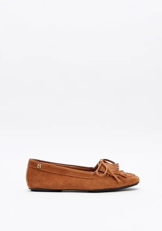 Mocassim Franja E Enfeite Lp Marrom 35
