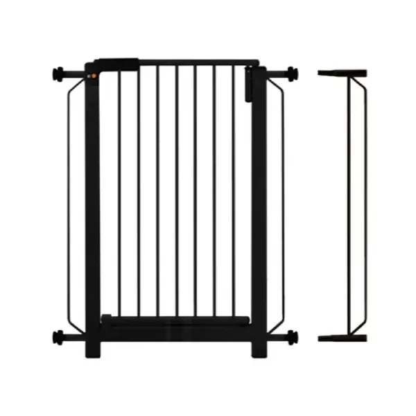 Grade Porta Plus Preta 70cm com Extensor 10cm Único