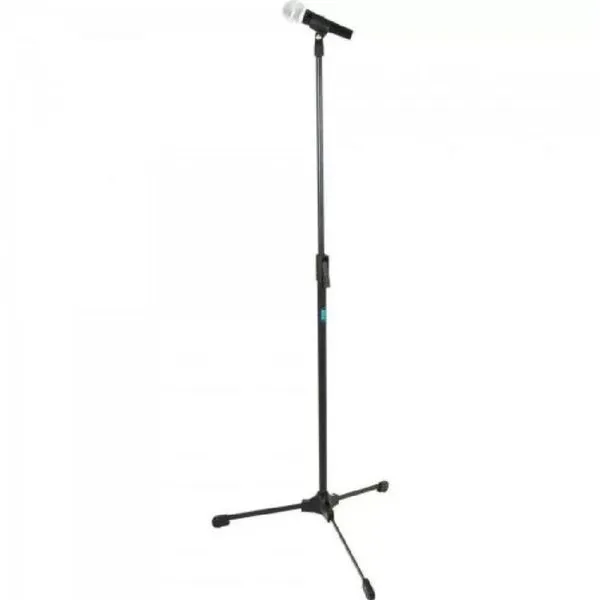 Pedestal Reto De Microfone Ideal Para Estudio Tpr Preto Ask