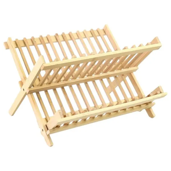 Escorredor De Louça Casita Bambu 34x33cm (MP)