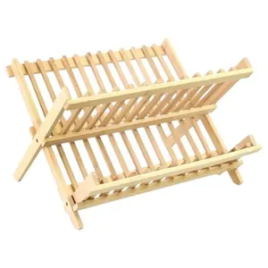 Escorredor De Louça Casita Bambu 34x33cm (MP)