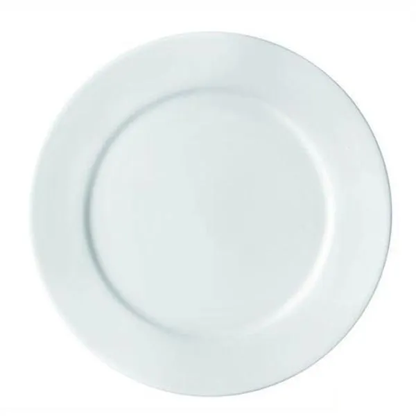 Conjunto 2 Pratos Rasos Porcelana 24,5cm Bar Hotel Germer