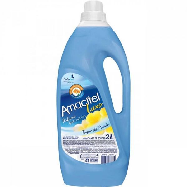 Amaciante De Roupa Amacitel Toque De Poesia 2L