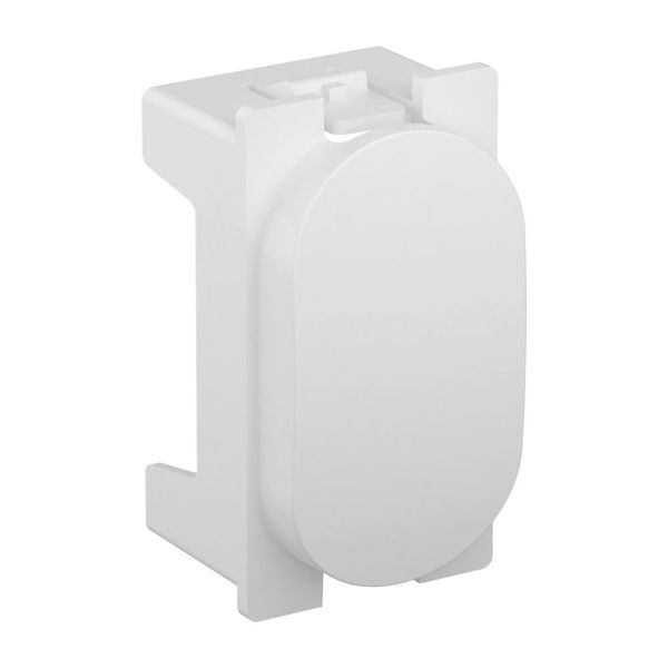 Módulo Cego com 1 Peça Viva Legrand Módulo Cego com 1 Peça Branco Viva