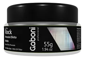 Pomada Gaboni Rock Matte 55g | Fixação Forte Masculina