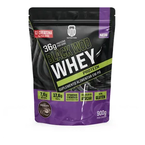 Whey Protein e Creatina Wod Nutrition Black Wod Chocolate 900g