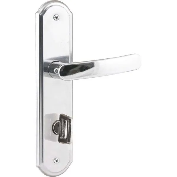 Fechadura para Banheiro Premium 2800-31 Ip Inox Polido com 2 Chaves Aliança Importação Fechadura para Banheiro Premium 2800-31 Ip Inox Polido Aliança Importação